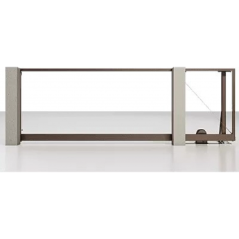 Каркас откатных ворот ALUTECH Prestige 4000х2000 мм в комплекте с автоматикой Roteo Каркас откатных ворот ALUTECH Prestige 4000х2000 мм в комплекте с автоматикой Roteo